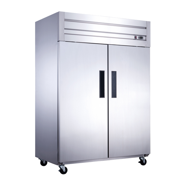 Dukers D55AF 55’’ Reach-In Commercial Freezer with 2 Solid Doors