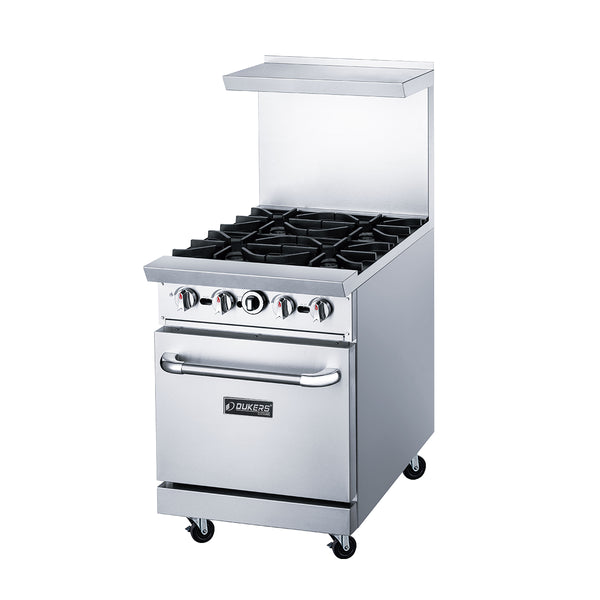 Dukers DCR24-4B Gas Range /Oven for Restaurants