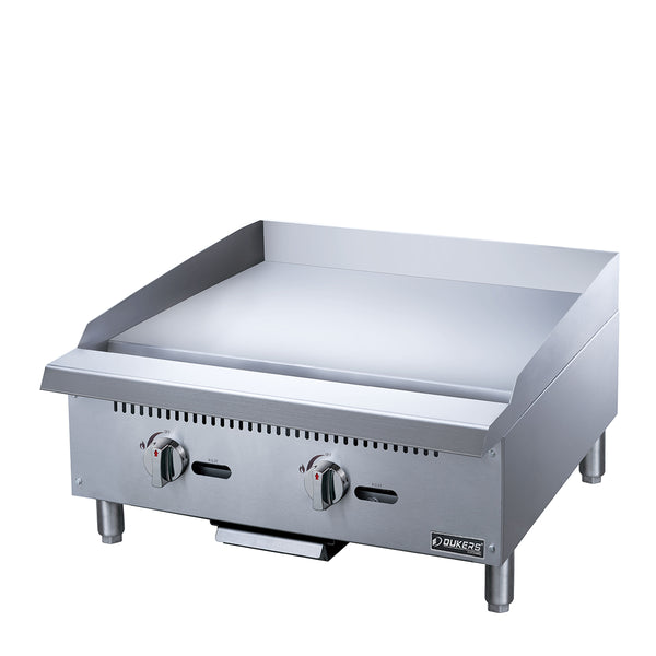 Dukers DCGMA24 Griddle with a Rapid Recovery Plate Commercial