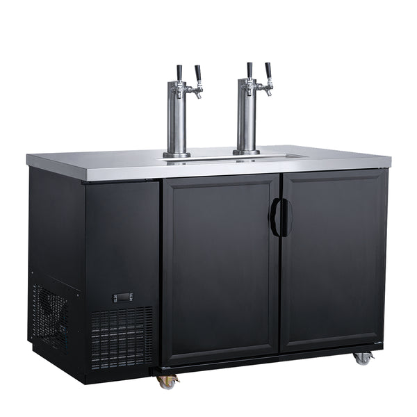 Dukers DKB48-M2 49’’ Commercial Dual Tap Kegerator