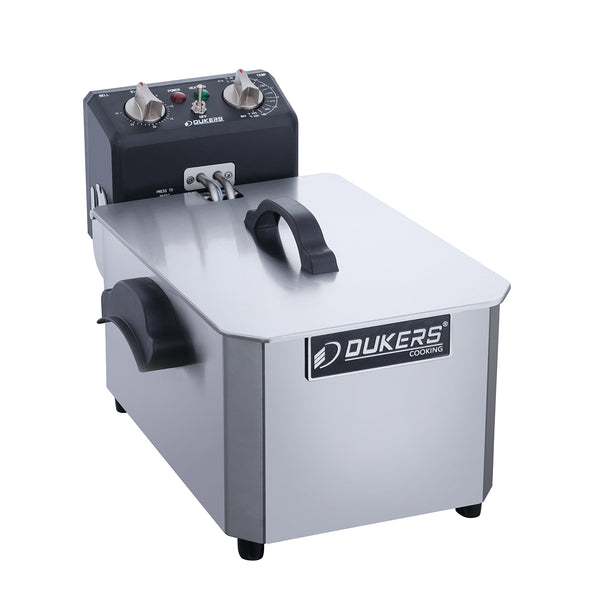 Dukers DCF10E 10lb Electric Fryer Adjustable Temperature