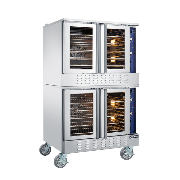 Dukers DCCOG2 Convection Oven with Double Stack