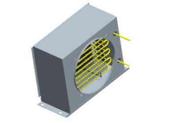 C0-000-COD00015 Condenser;5 layers;345L285H